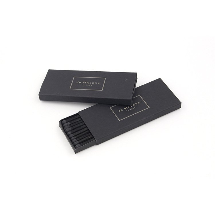 personalized creative Matches Stick can be customized printed logo pattern safety box matches all black colors matches
