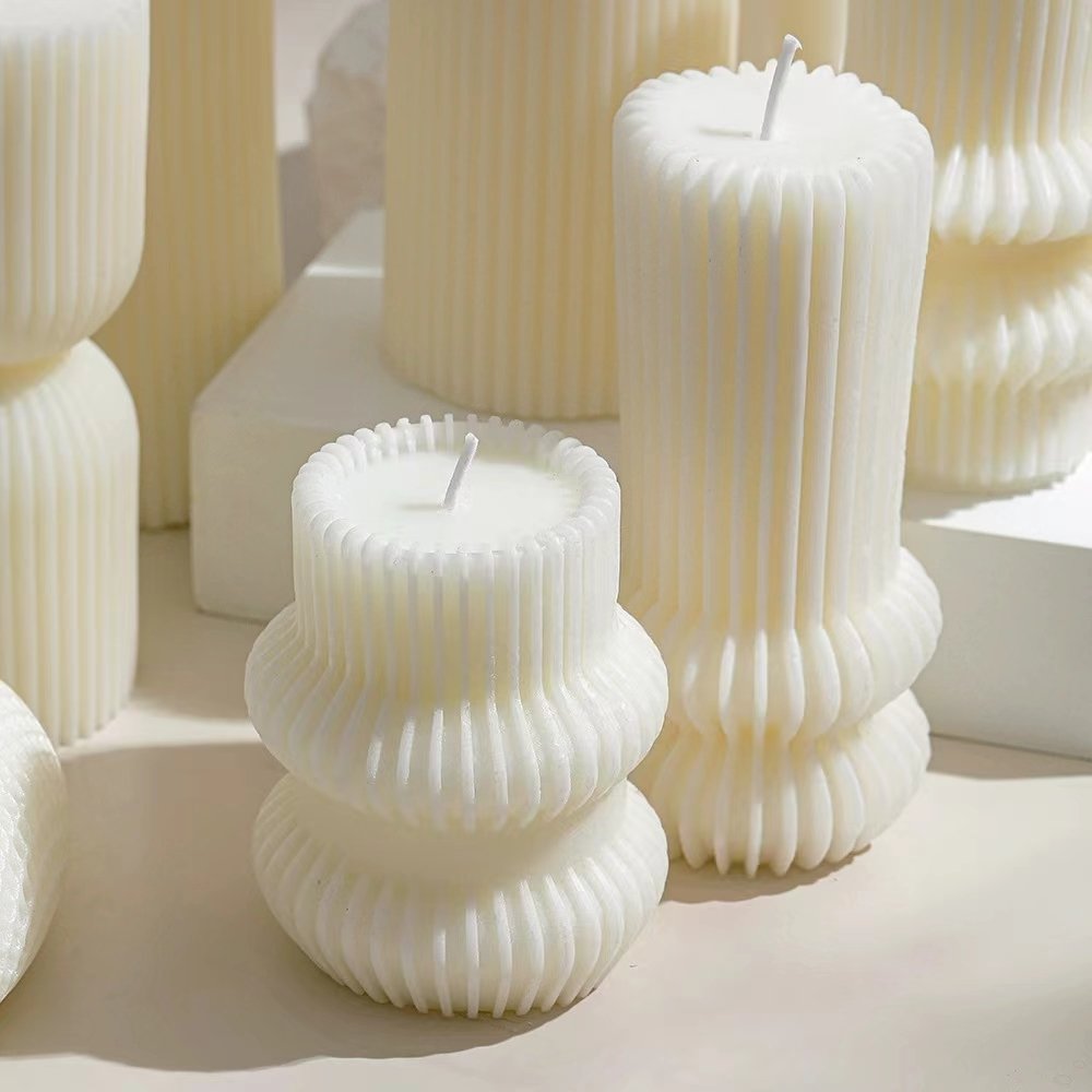 Hot Sale Pillar Candle Various Types Modeling Scented Candles Home Wedding Banquet Companion Gift Candle Soy Wax