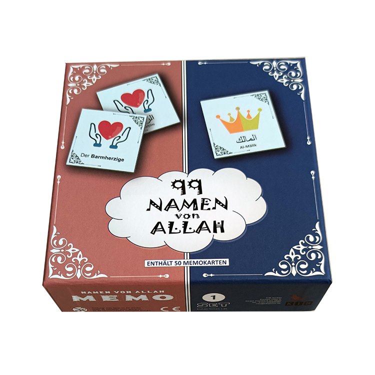 Educational cardboard Memory matching Game cards