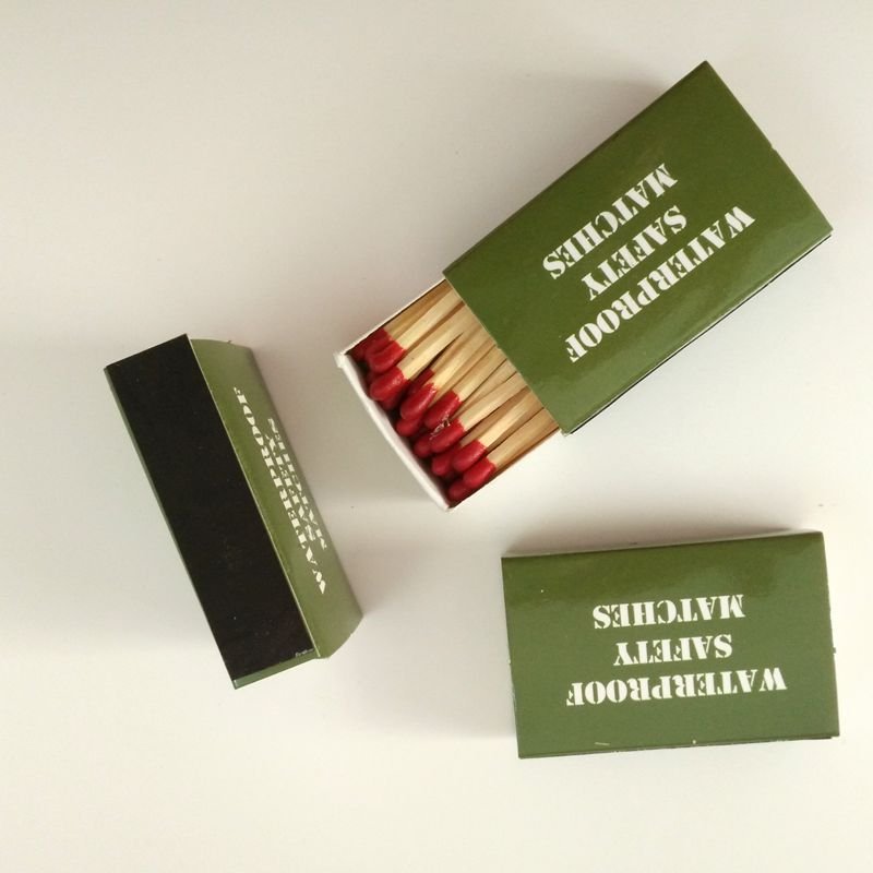 Waterproof matches survival matches Outdoor Stormproof Matches