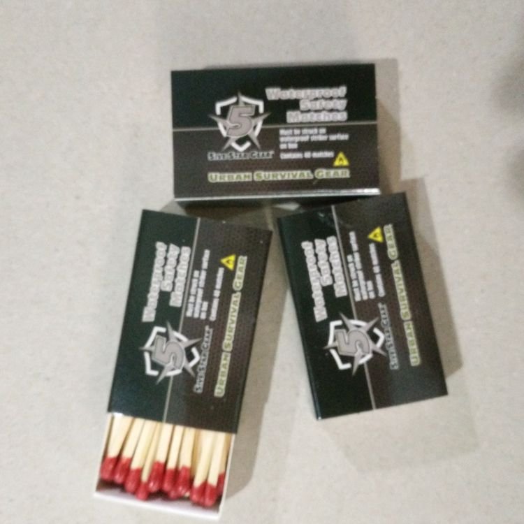 Waterproof matches survival matches Outdoor Stormproof Matches