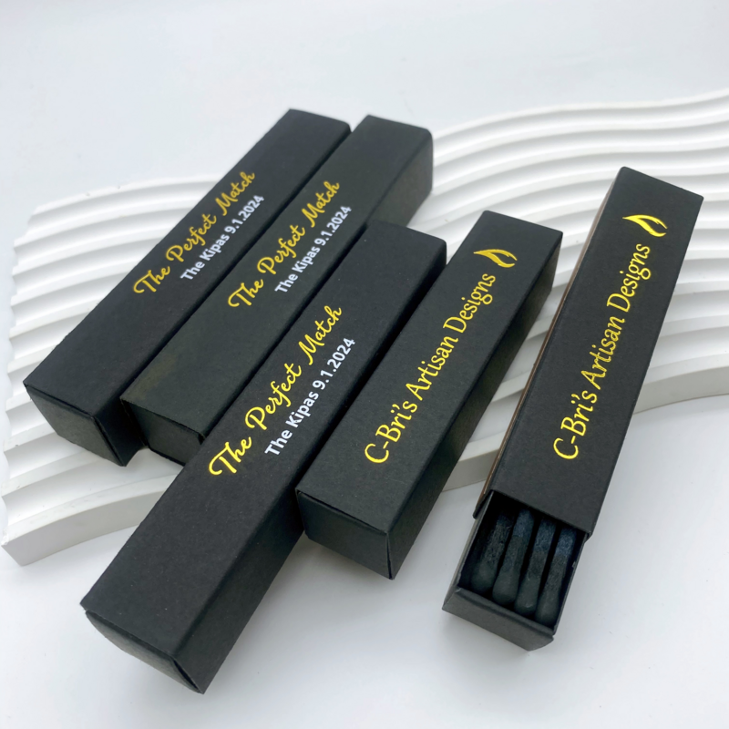 Customizable Size Eco-Friendly Material Long Match Sticks Safety Colors Wooden Match Sticks In Box