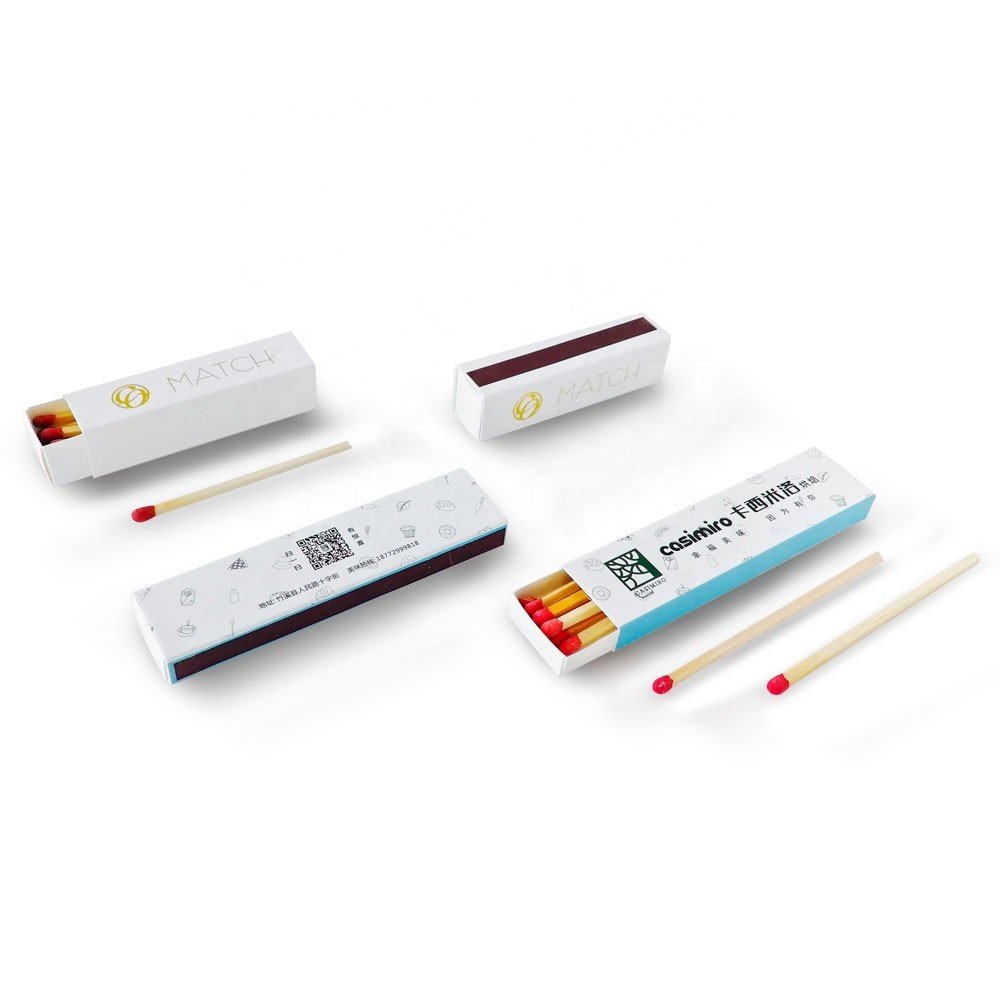 Wholesale 4 inch Colored Long Matchsticks Cigar Match Box