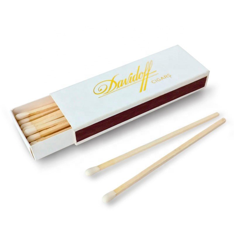 Wholesale 4 inch Colored Long Matchsticks Cigar Match Box