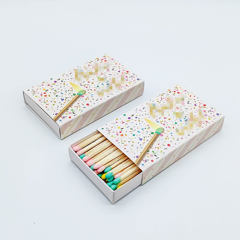 Factory Wholesale Candle Matches 65 Mm Practical And Delicate Birthday Candle Matches 20pcs/Box