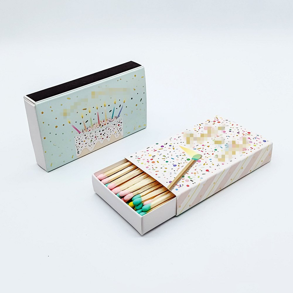 Factory Wholesale Candle Matches 65 Mm Practical And Delicate Birthday Candle Matches 20pcs/Box