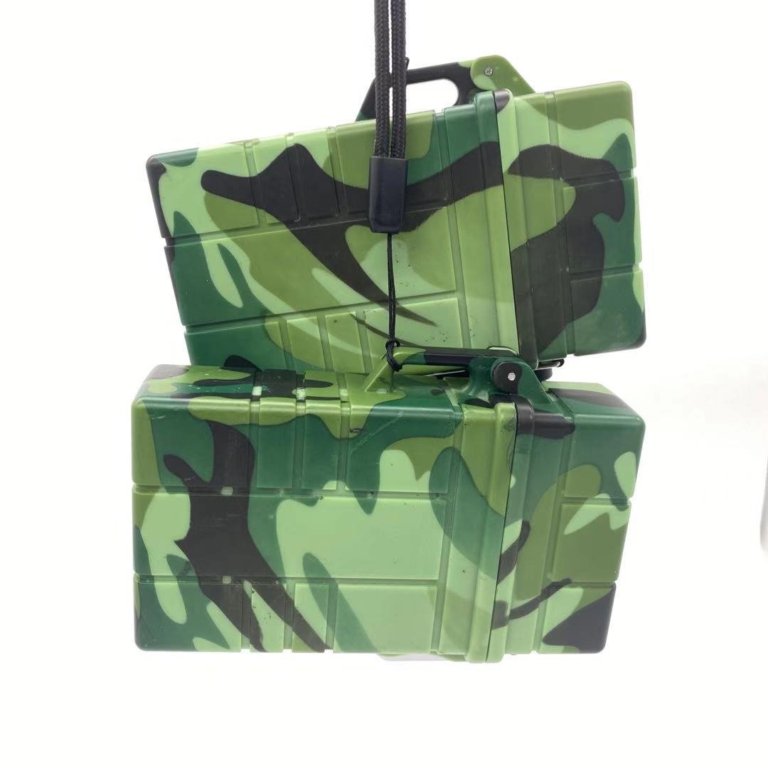 Convenient to carry green camouflage x-5003 cigar bag cigar matches hot sale new humidor case