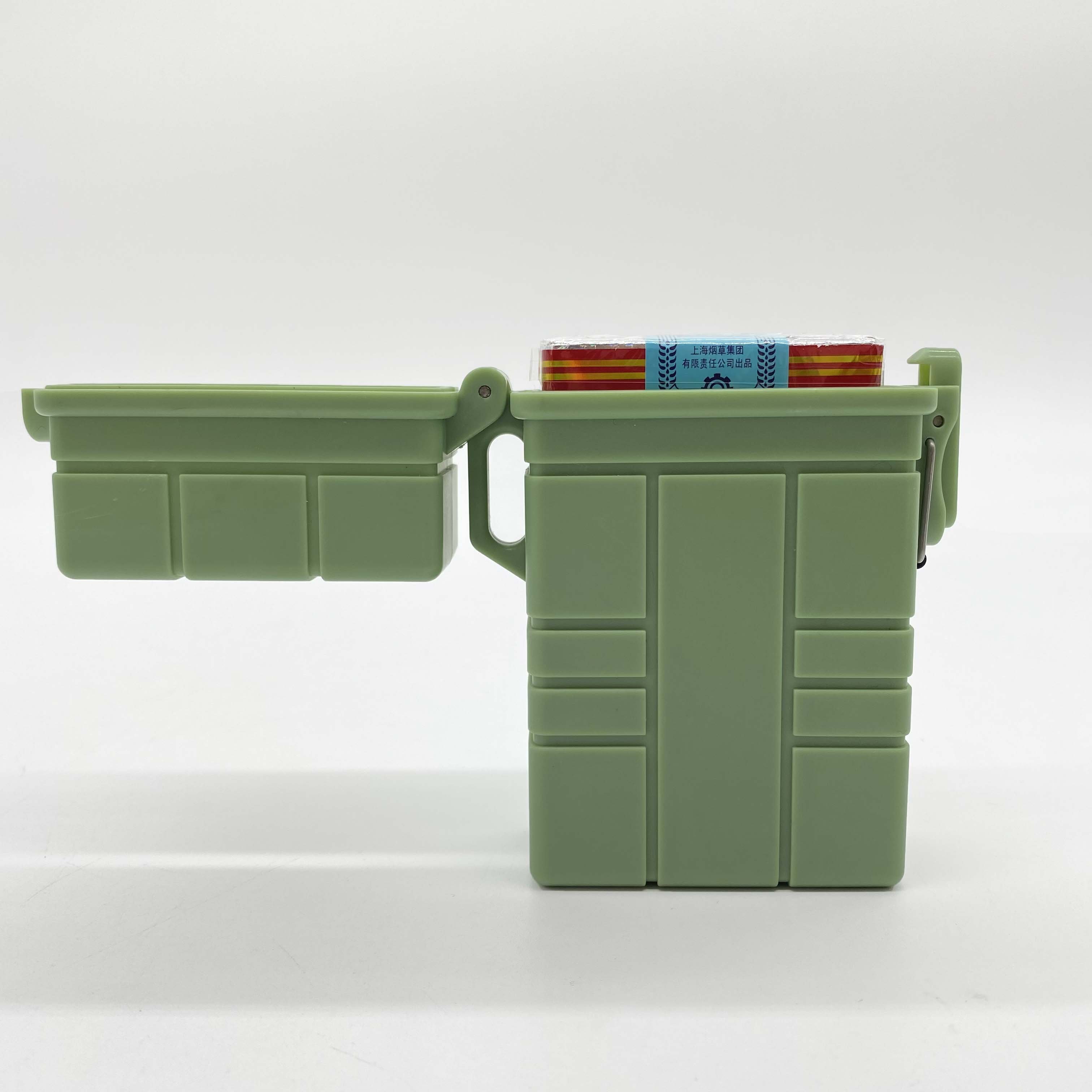 Convenient to carry green camouflage x-5003 cigar bag cigar matches hot sale new humidor case