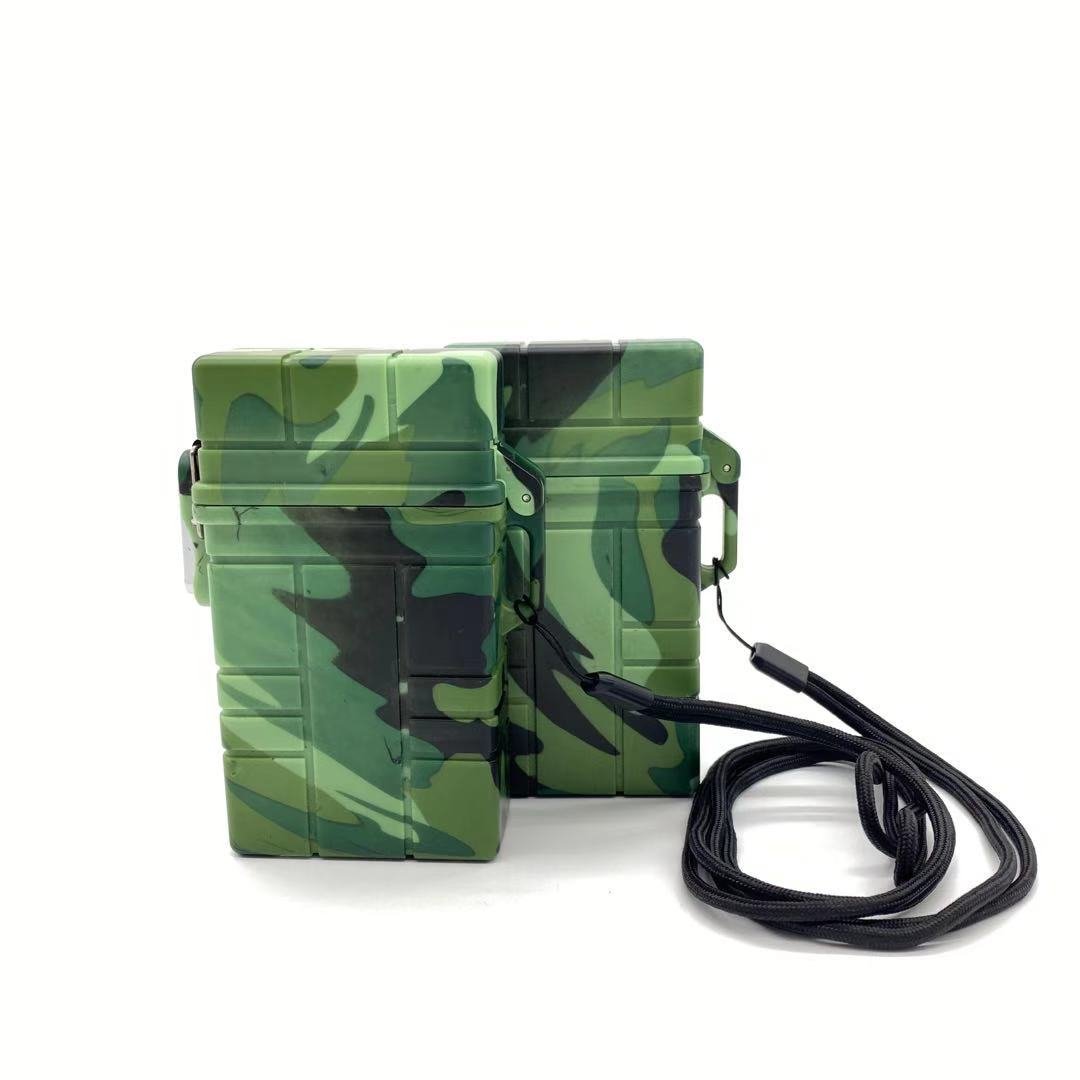 Convenient to carry green camouflage x-5003 cigar bag cigar matches hot sale new humidor case