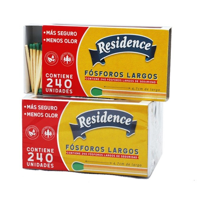 Top Quality Kitchen Safety Matches stored with a striking surface used for lighting stoves, ovens, or grills in the kitchen