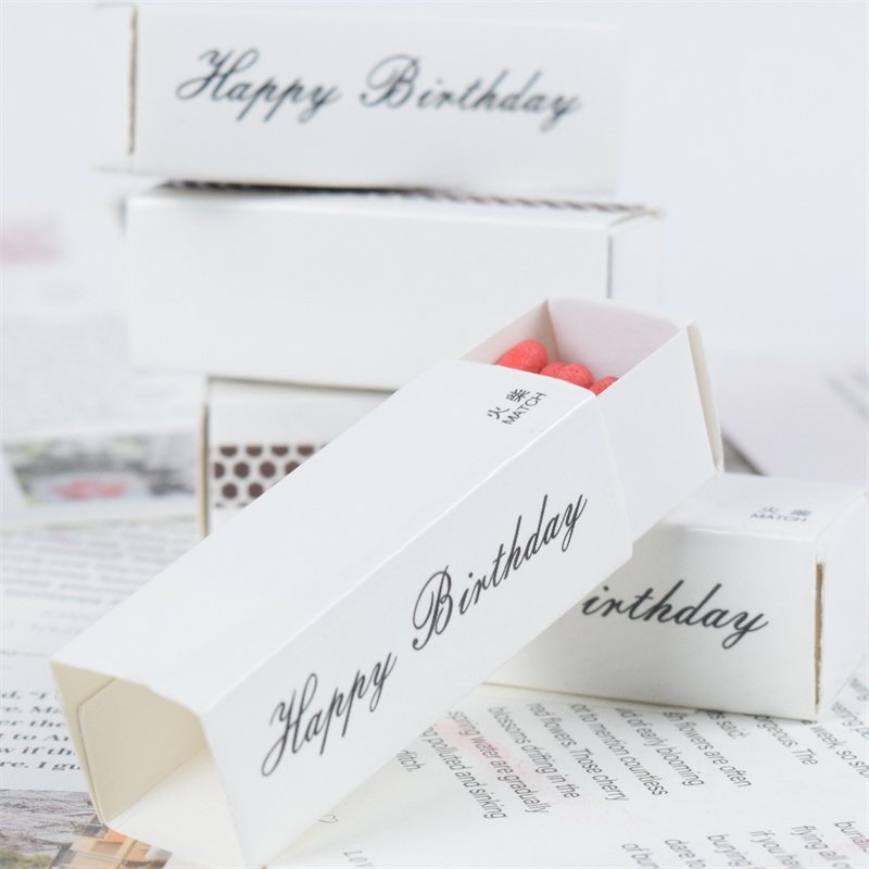 Customized Black Matches for Hotel Candles Long Stick Safety Bulk Black Boxed Candle Matches