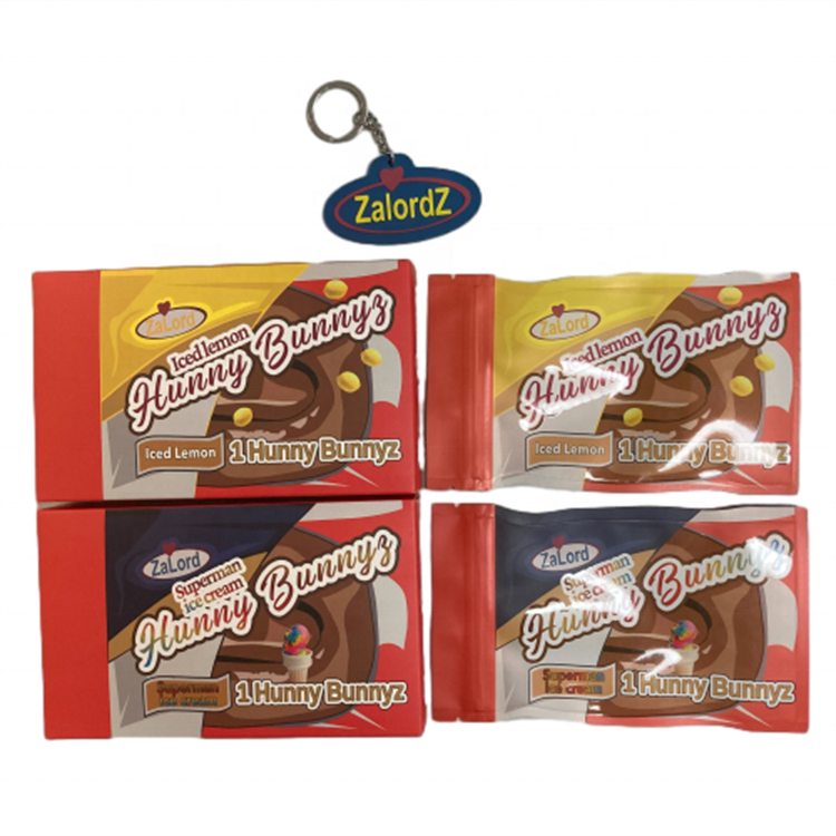 New 3.5g Packaging Customized 3.5g Box and Matching Bag Fully Color Printing Cereal Box.