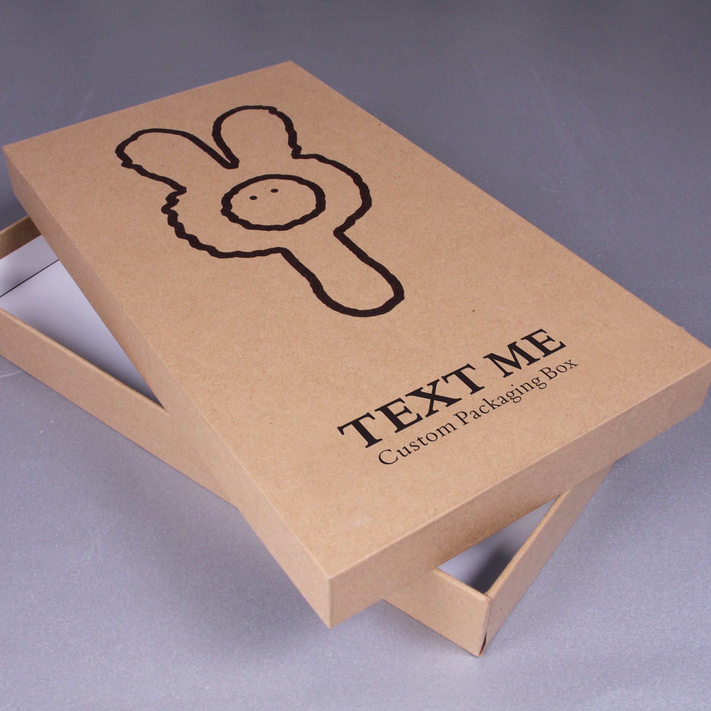 Custom Kraft Paper Sample Box Boutique Lid Cardboard Packaging for Wine Direct Factory Sales Gift Box