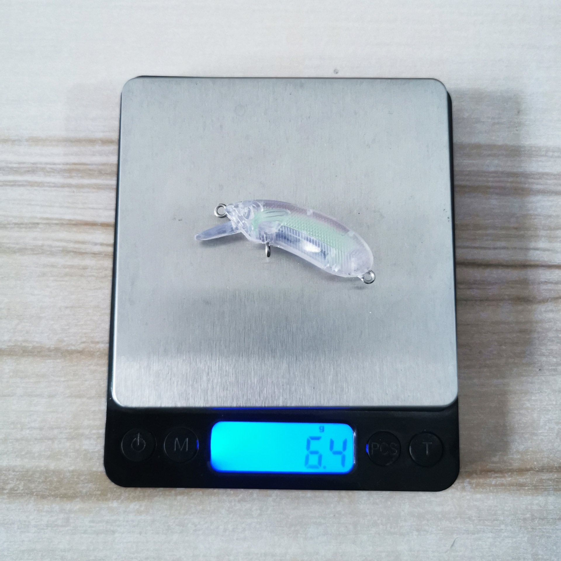 DIY Color Matching Minnow Crank Lure Embryo 6.4g 5cm Sinking BlankLure Body