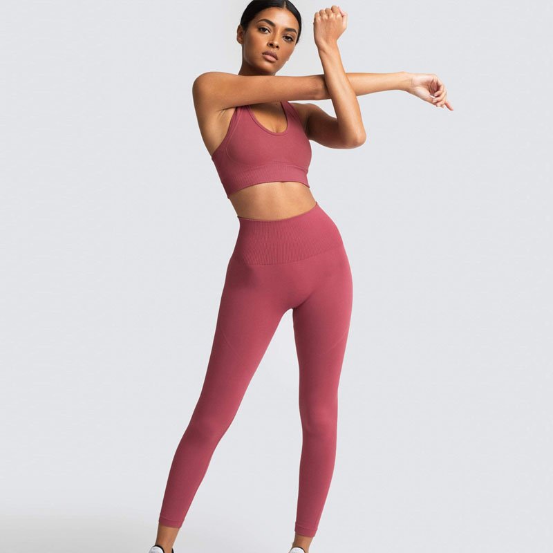 Custom Label Free Match Bra Shorts Leggings Fitness Clothing High Waist Gym Ropa Deportiva Yoga Sets Activewear Active Wear Set