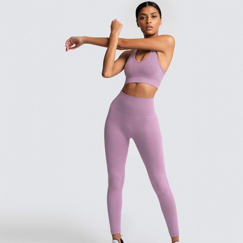 Custom Label Free Match Bra Shorts Leggings Fitness Clothing High Waist Gym Ropa Deportiva Yoga Sets Activewear Active Wear Set
