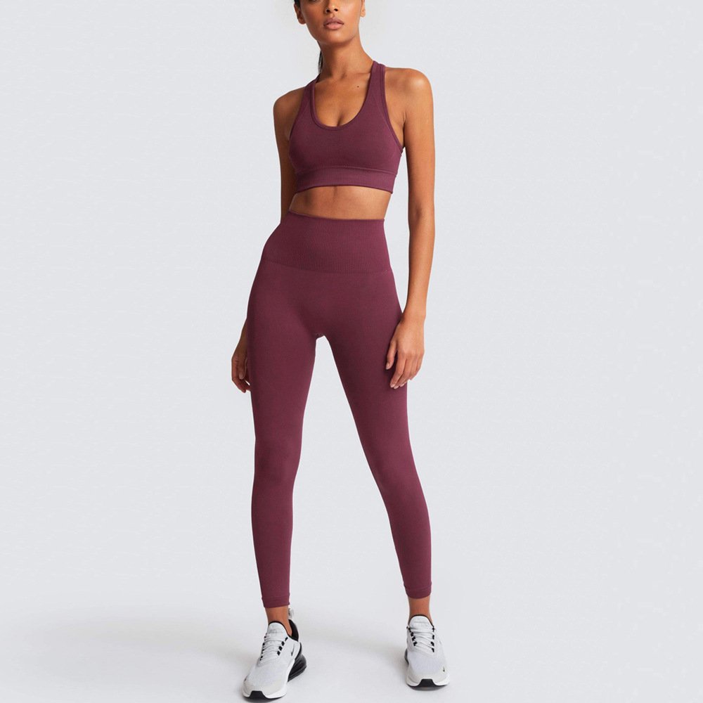 Custom Label Free Match Bra Shorts Leggings Fitness Clothing High Waist Gym Ropa Deportiva Yoga Sets Activewear Active Wear Set