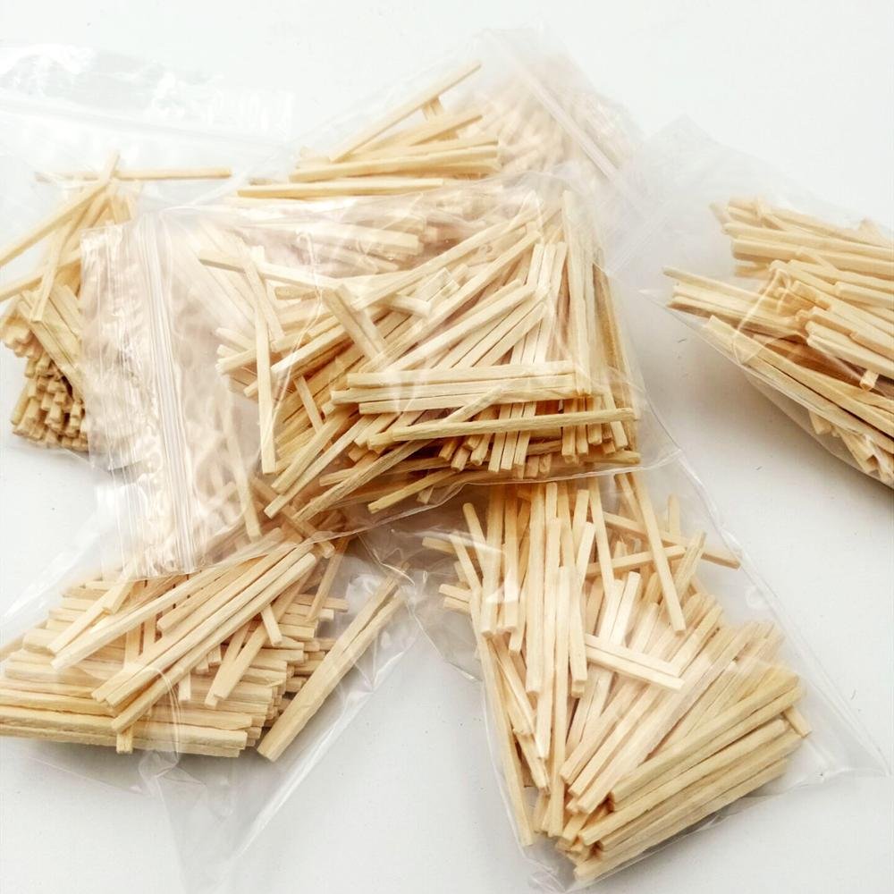 50mmX2MMX2MM wooden colored craft match sticks for diy toys
