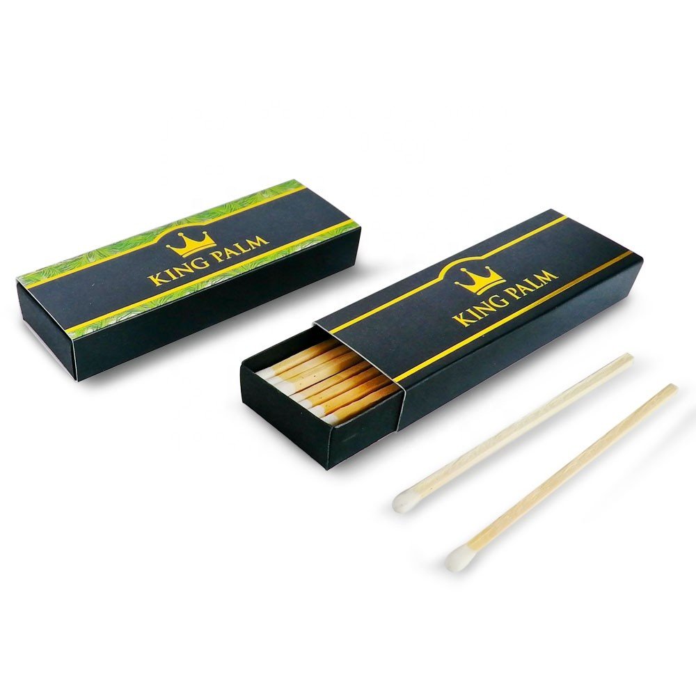 Cigar matches custom box safty match lighter with ligo printing package of matches