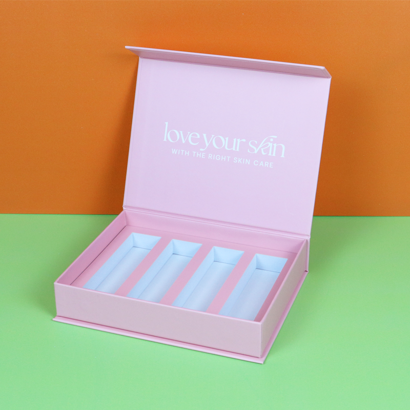customize your own logo emballage carton gift sets private label packaging makeup cajas personalizadas carton paper lipgloss box
