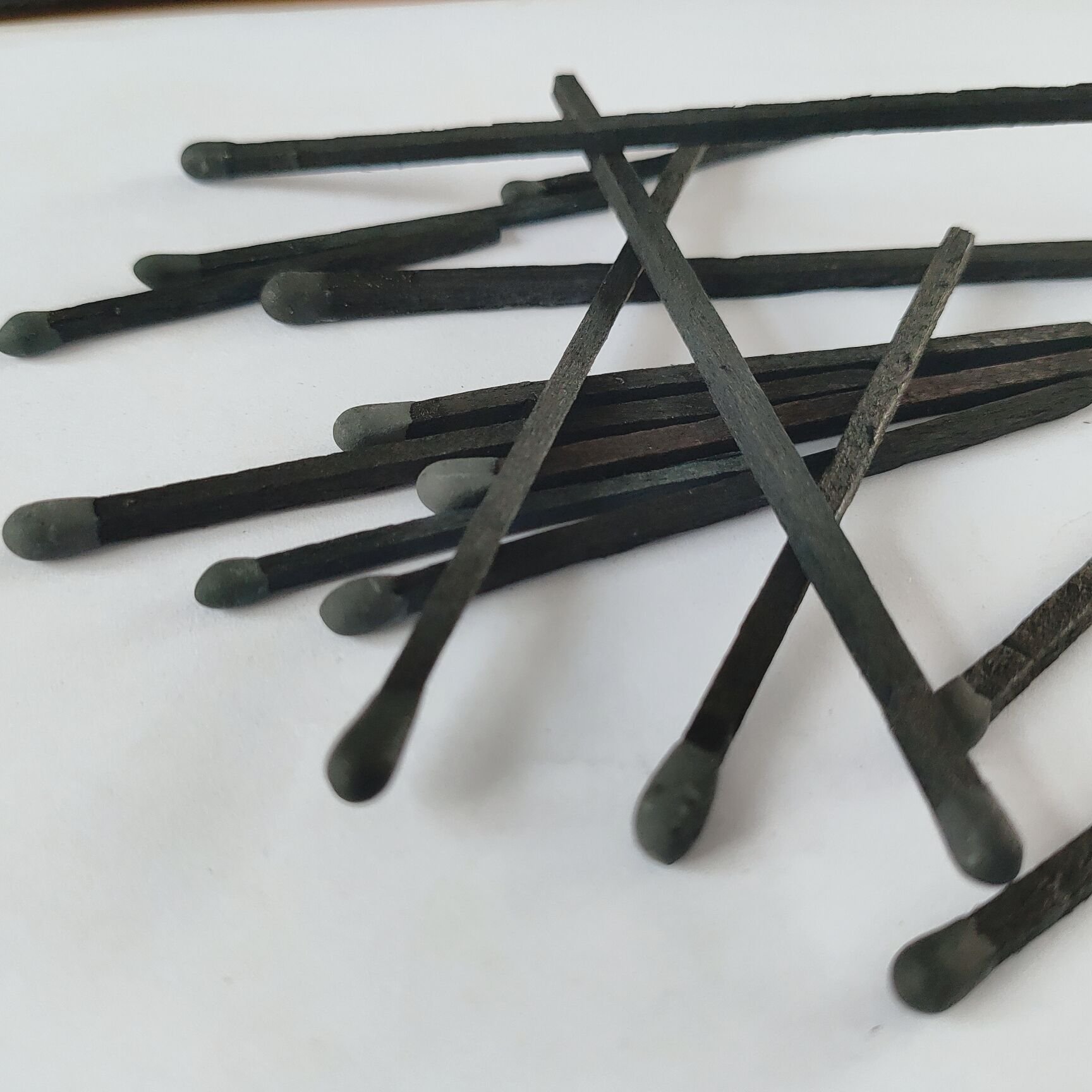 Bulk black tip matches black sticks for household