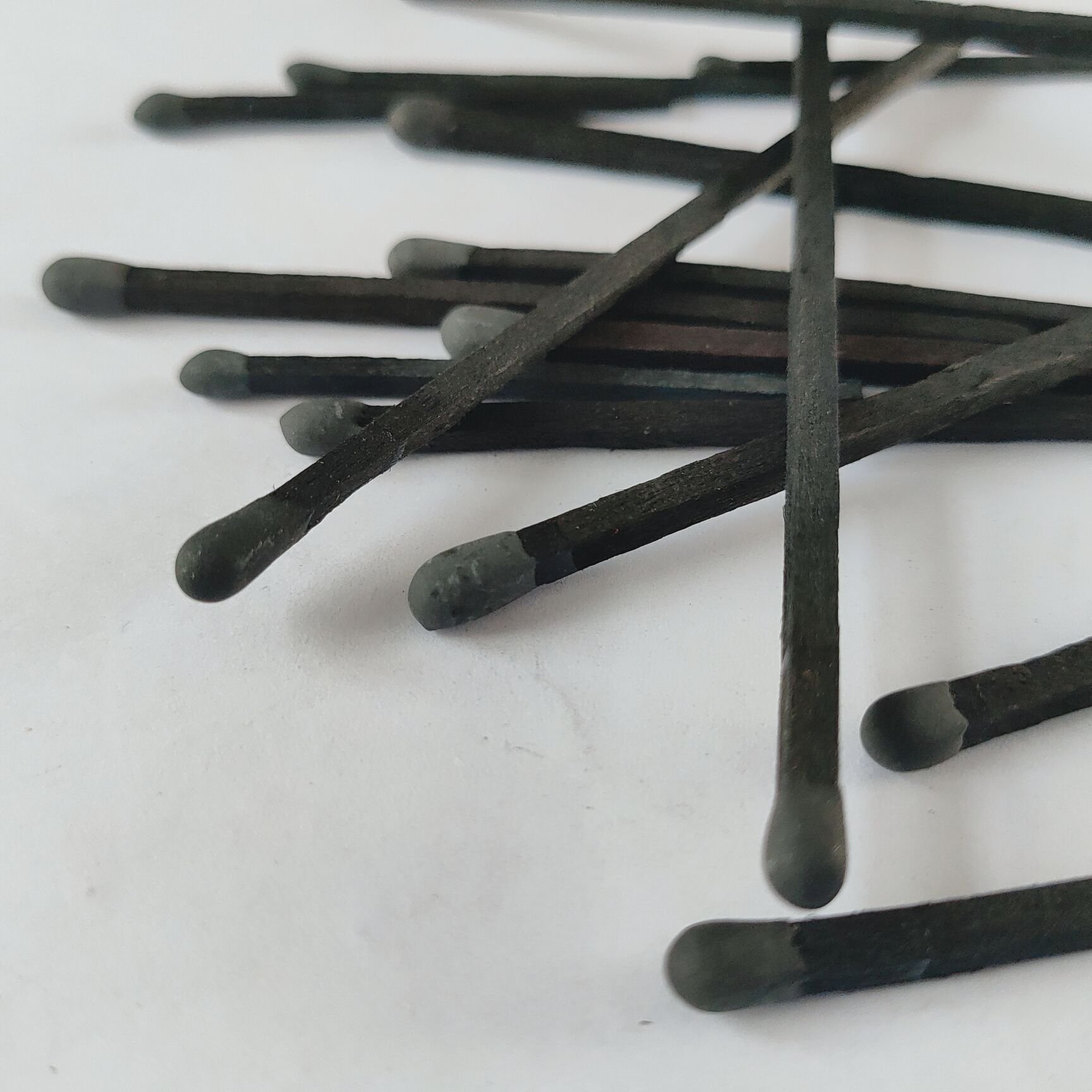 Bulk black tip matches black sticks for household