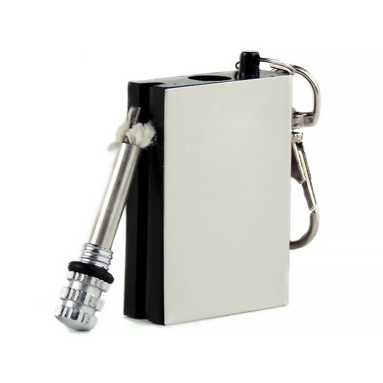 Customized metal stainless steel silver outdoor fuel lighter match kerosene lighter