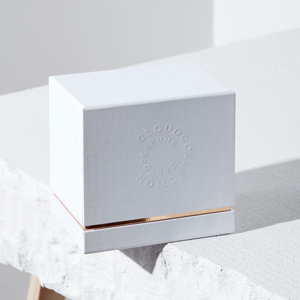 Free Match Interior Custom Color Printed Logo Coated Paper Gift Packaging Lid and Base with Neck Box