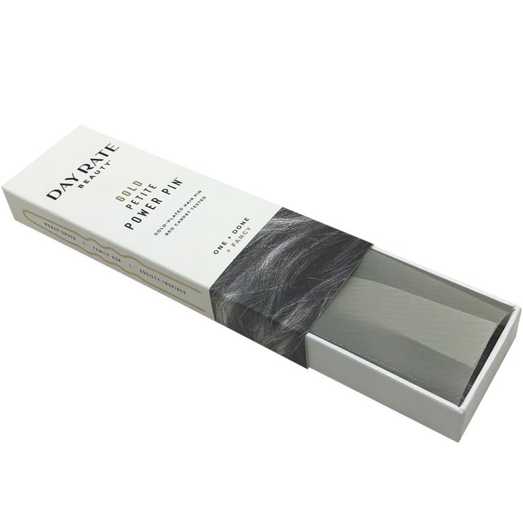 Wholesale Custom Print Wig packaging gift match Box luxury design Bundle Hair Extension Packaging Box For Hairpin Gifts