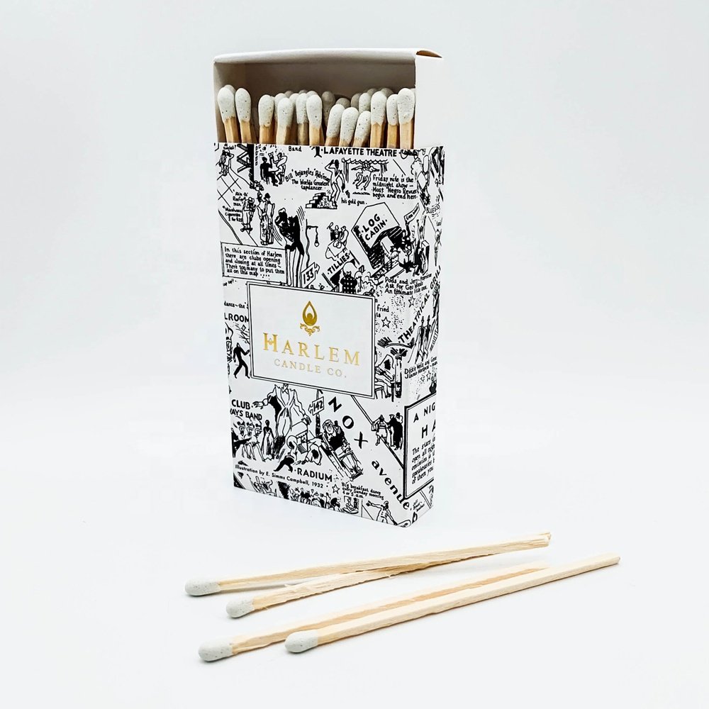Customized Colourful Triangular Cardboard Display Rack Packed Matches