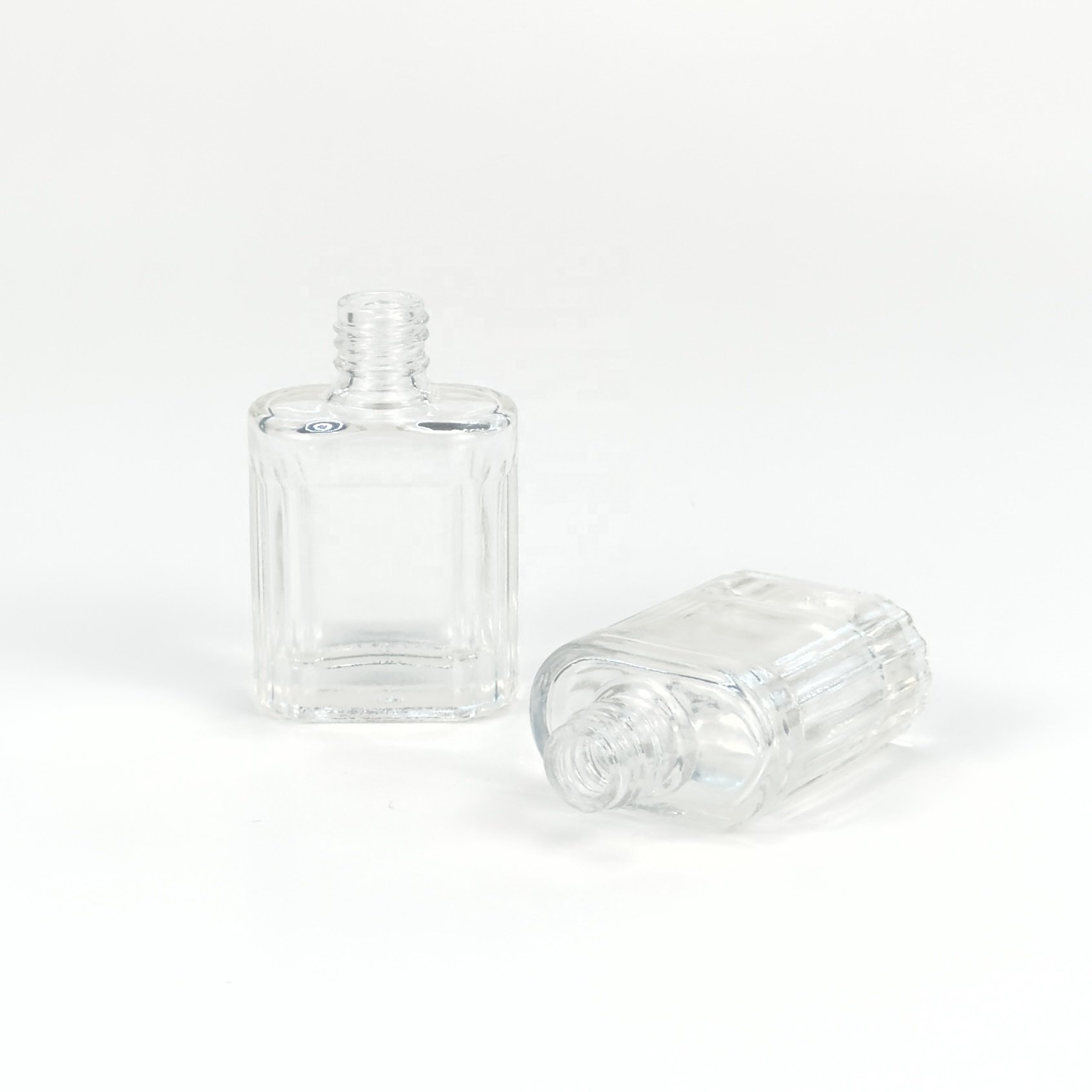 2024 The latest 12ml private model empty nail polish bottles supports custom color logo matching cap and brush Factory wholesale