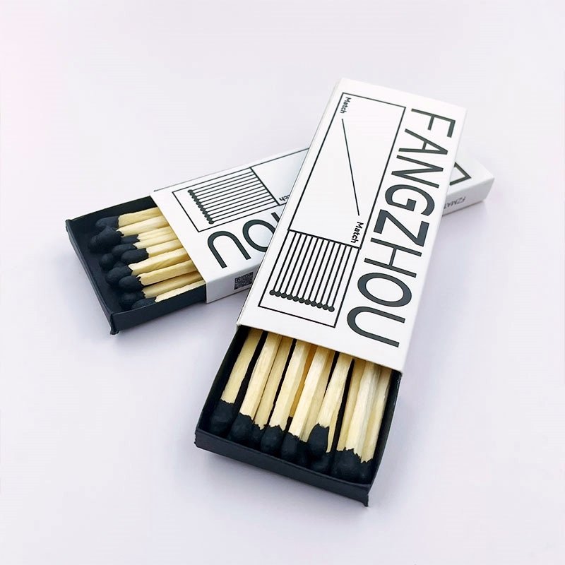 Label striker cheap factory Safe with logo custom for candle box stick for hotel colorful in bulk luxury matches