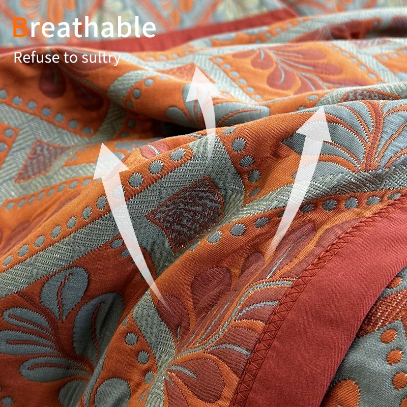 Hot Popular High Quality Bed Cover Fast Delivery Bed Sheet 100% Organic Cotton Bedspreads Woven 40 Modern Picture Printed 400gsm