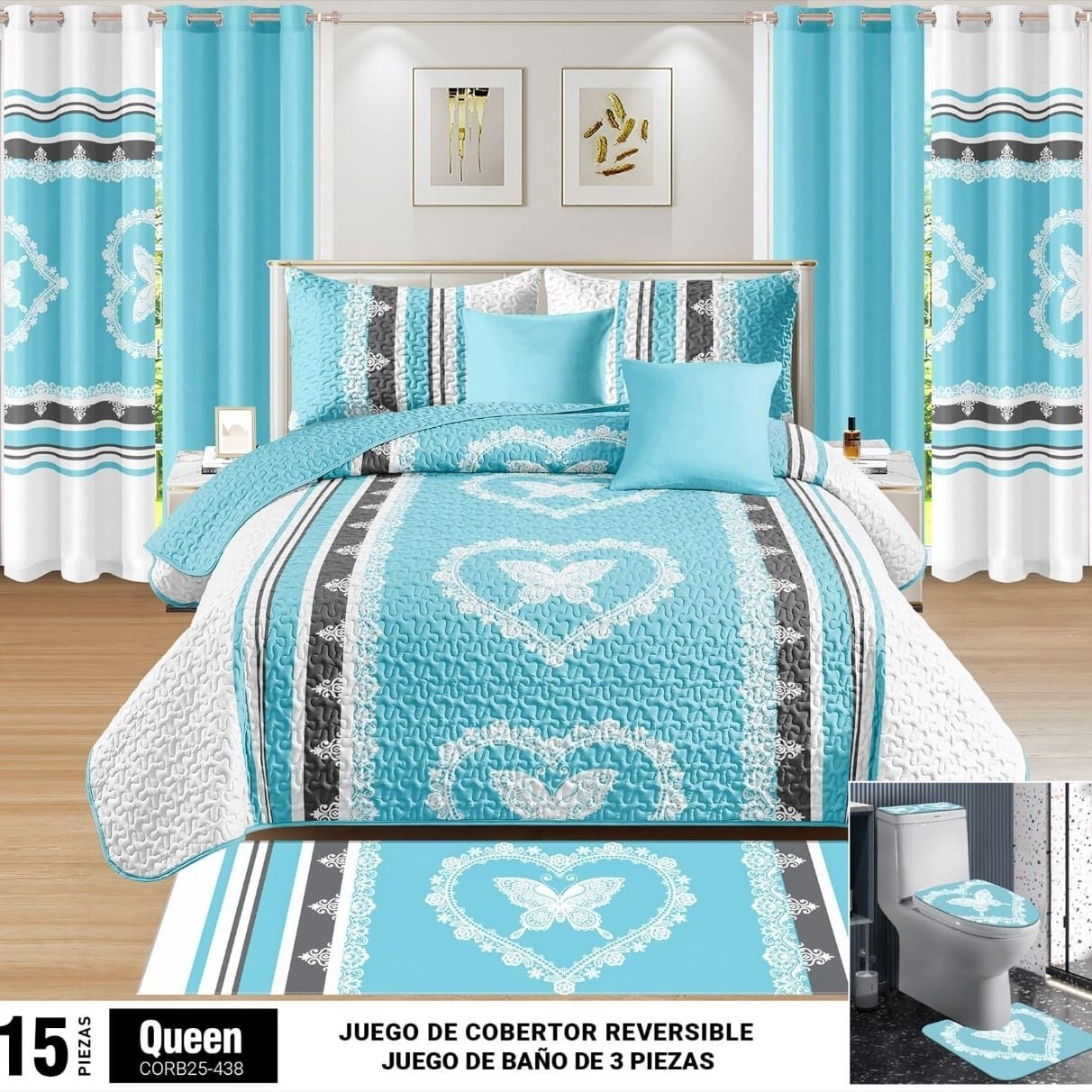 Luxury Customized Wholesale Sheet Set With Curtains 3d Printed Microfiber Cotton Bed Set Big Size