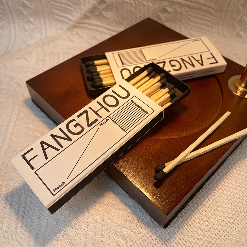 luxury household high quality match box factory wholesale custom personalized decorative fancy box matches