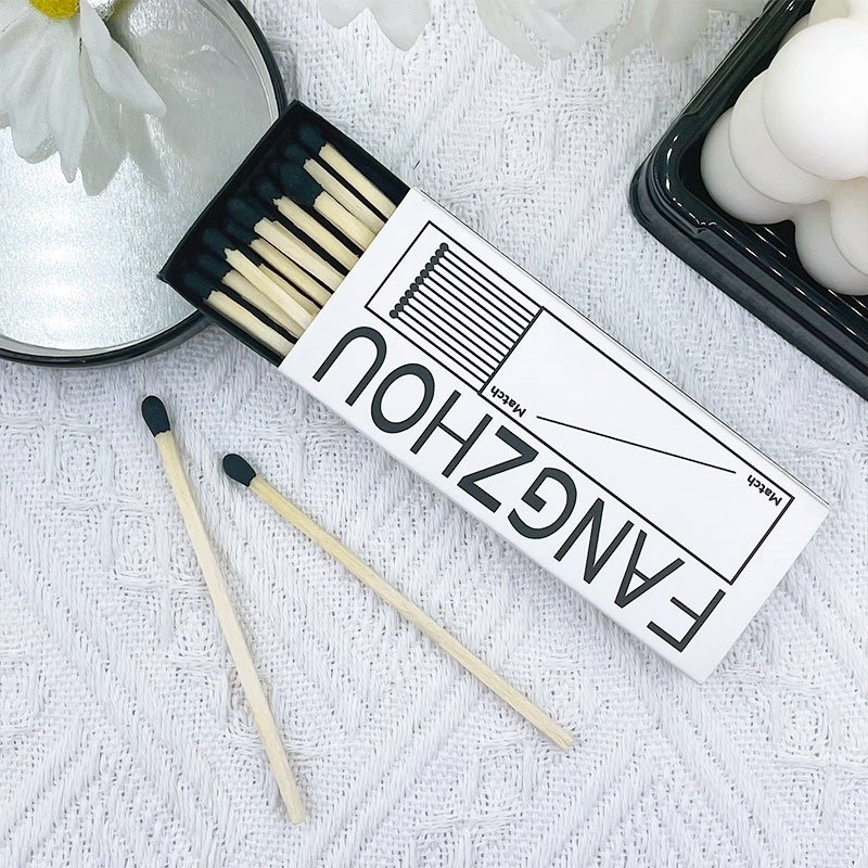 luxury household high quality match box factory wholesale custom personalized decorative fancy box matches
