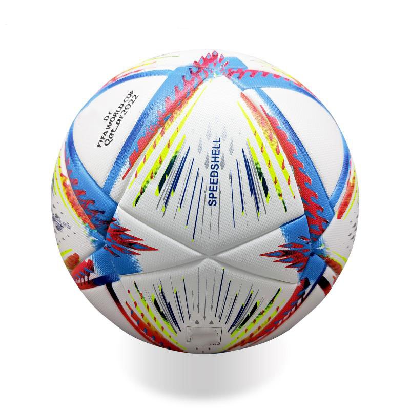 Thermally Bonded Water-Resistant Soccer Ball for All-Weather Outdoor Matches Football Size 5 for Club Training