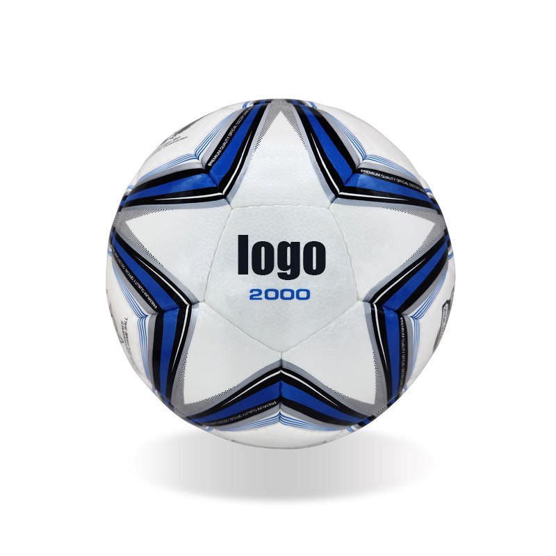 Thermally Bonded Water-Resistant Soccer Ball for All-Weather Outdoor Matches Football Size 5 for Club Training