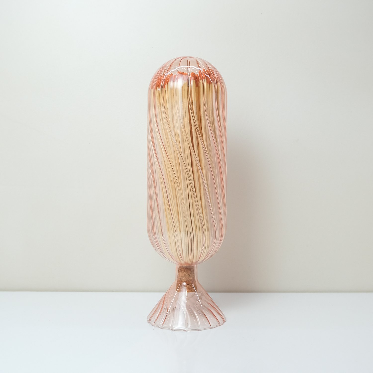 colored matches Decorative Custom Logo Inverted Bottle fire matches Of matches in jar