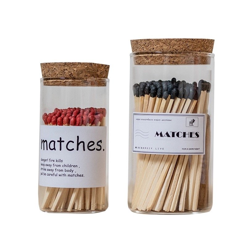 Match wholesale scented candle special length 10cm lengthened ignition and smoke creative aromatherapy ins net red hair