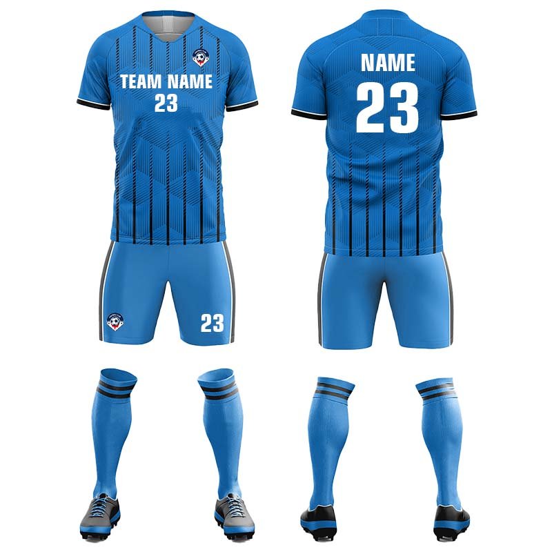 Sublimation Custom Team Football Uniform Match Training Blank Jerseys Quick Dry Soccer Wear Uniforms Sets