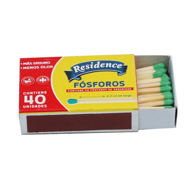 High Quality Indian 48*35*12 (40 sticks) Household Safety Matches Customizable Head Color at Best price and Ecofriendly