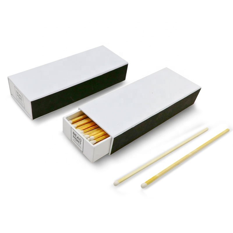 Custom Rigid Cardboard Drawer Sliding Paper Gift Box For Matches