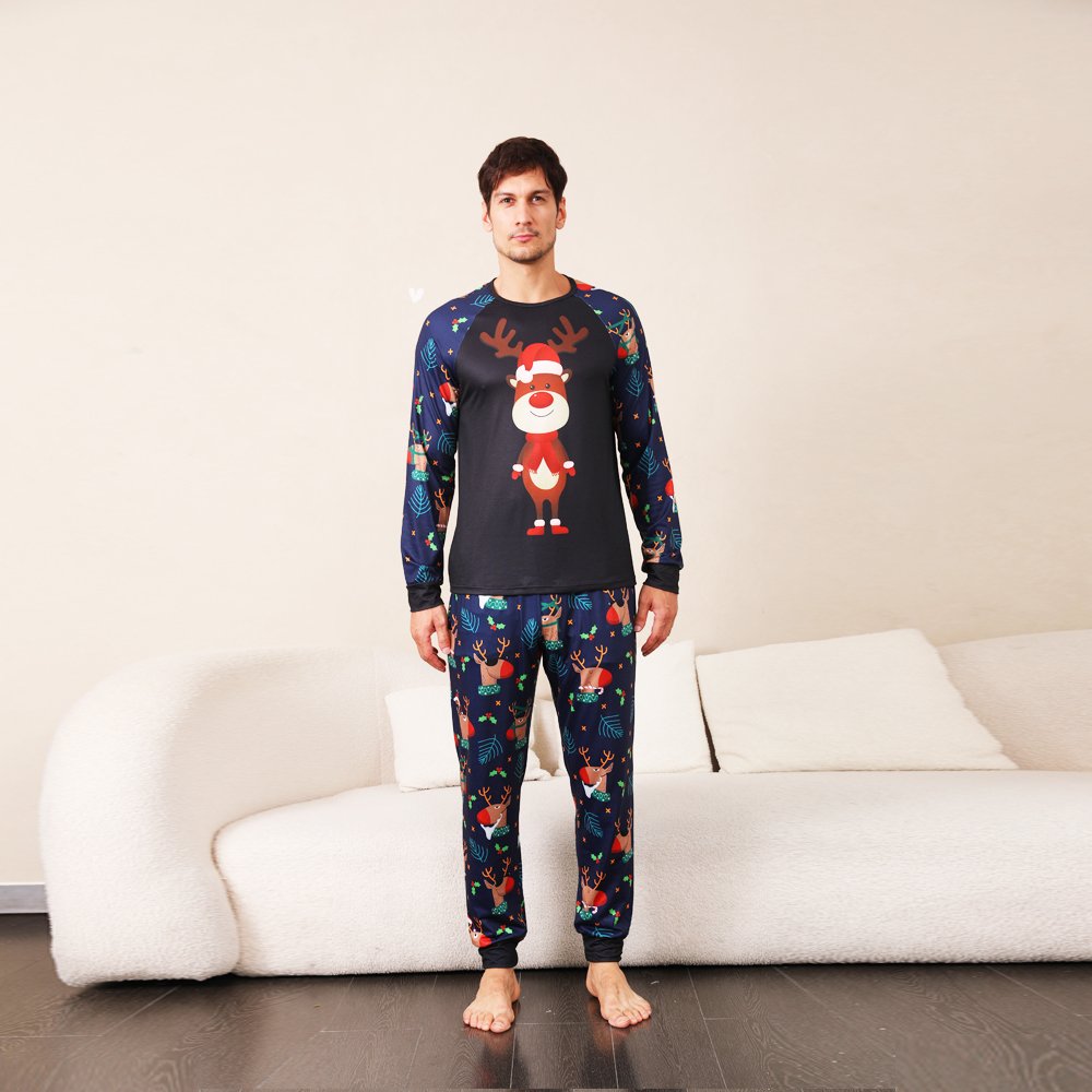 Wholesale baby kids christmas pajamas clothes women dad family christmas pjs pajamas matching sets