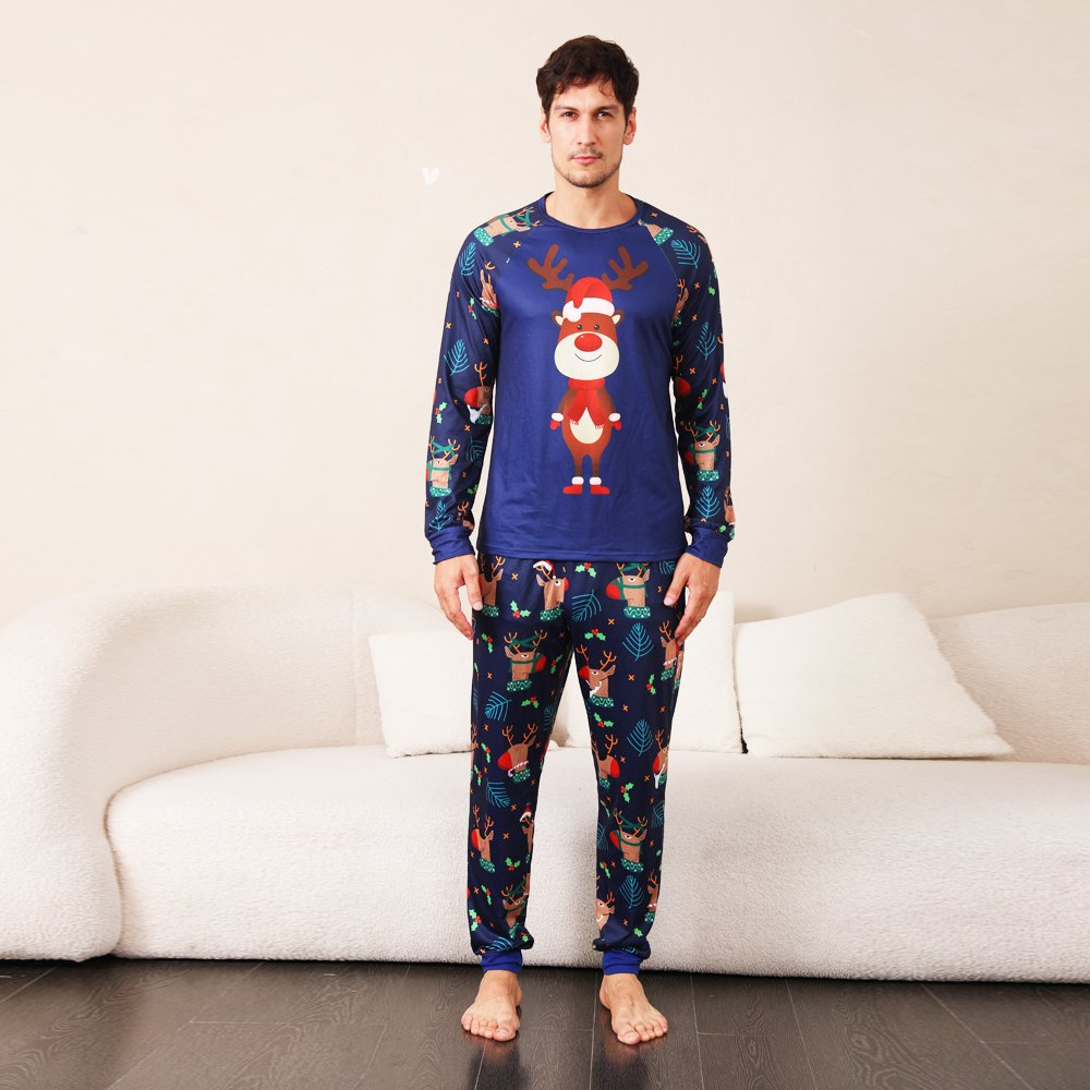 Wholesale baby kids christmas pajamas clothes women dad family christmas pjs pajamas matching sets