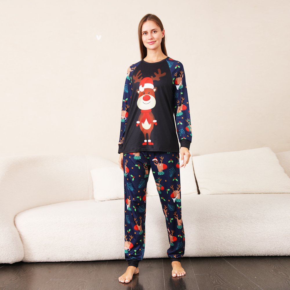 Wholesale baby kids christmas pajamas clothes women dad family christmas pjs pajamas matching sets
