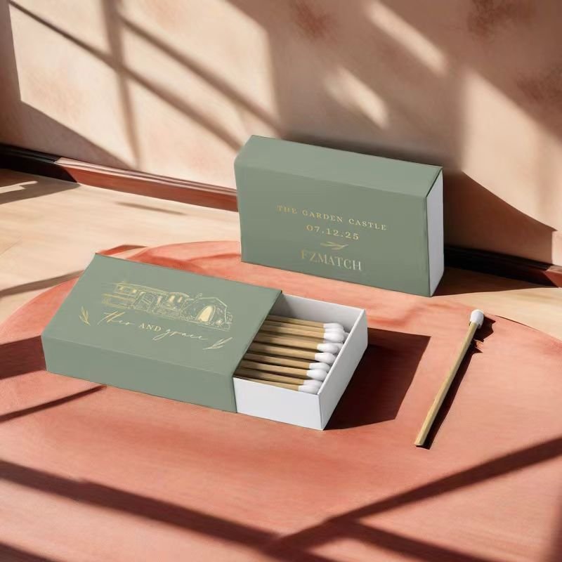 High Quality Matches Customized With Custom Logo Custom High Quality Personalized Box Matches