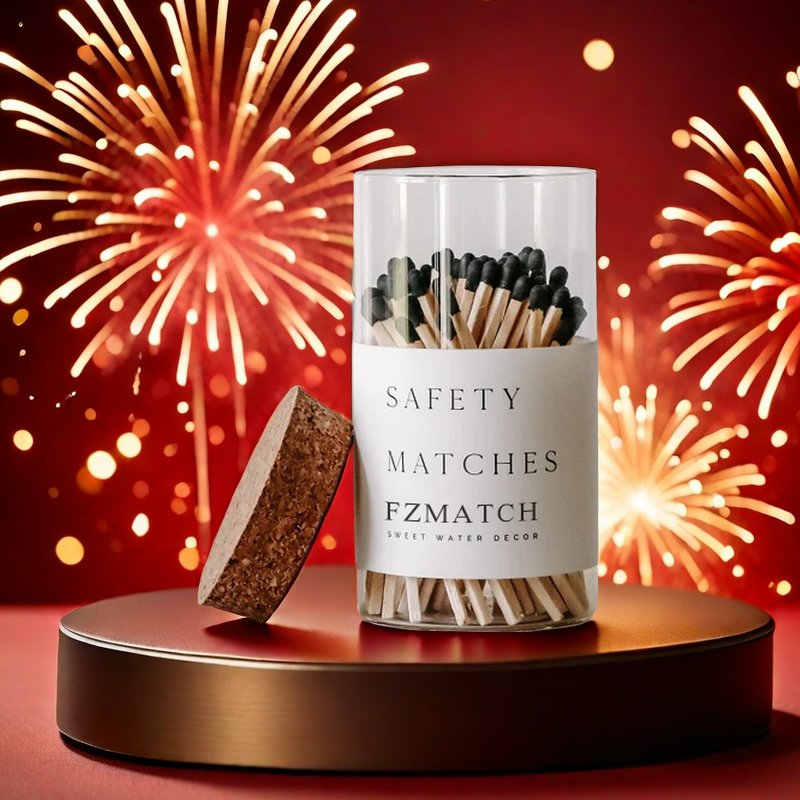 Wholesale Matchbottlees Cigar Matches With Logo Safety Custom Matchsticks Luxury Boxes Color Matches