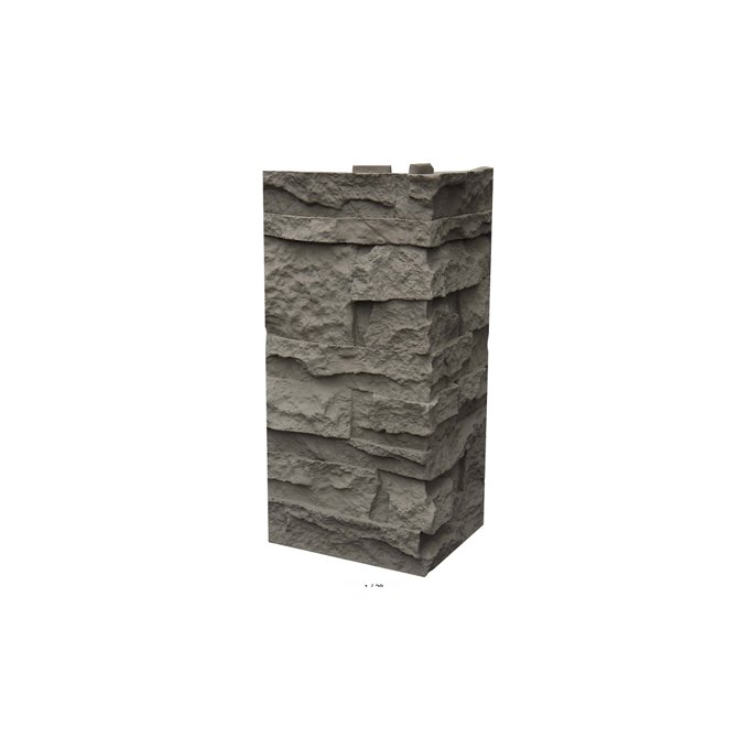 Popular cheap PU artificial cultural stone CORNER Polyurethane Faux Stone matching corner for interior and exterior decoration