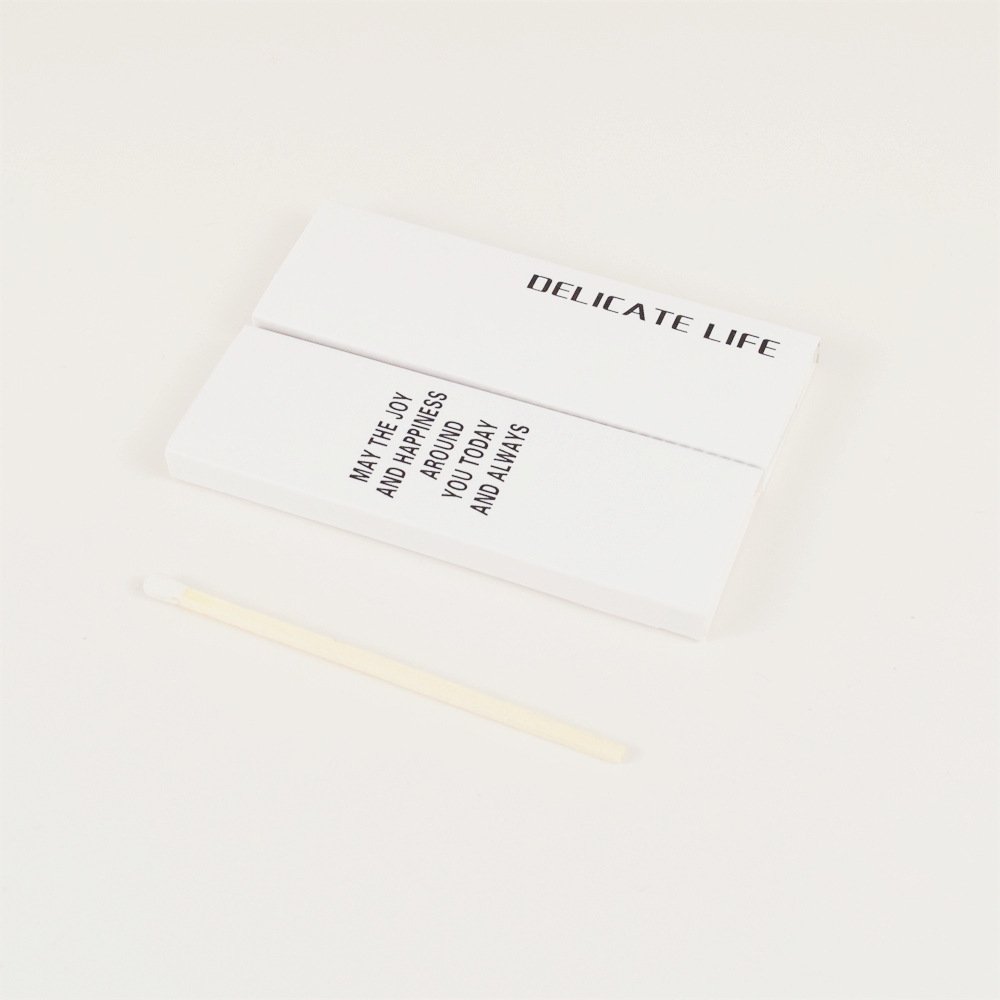 Wholesale festival birthday gift for candle matchsticks custom long matches matchbox colored matches